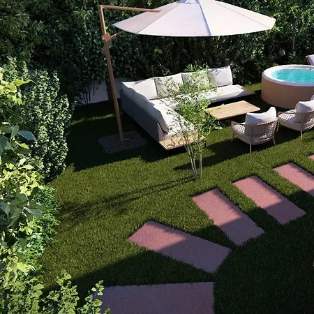 Luna Serene Garden - Jacuzzi & Gym * Zadar