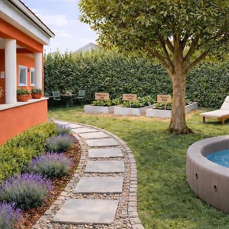 Luna Mediteran Garden - Jacuzzi & Gym * Zadar