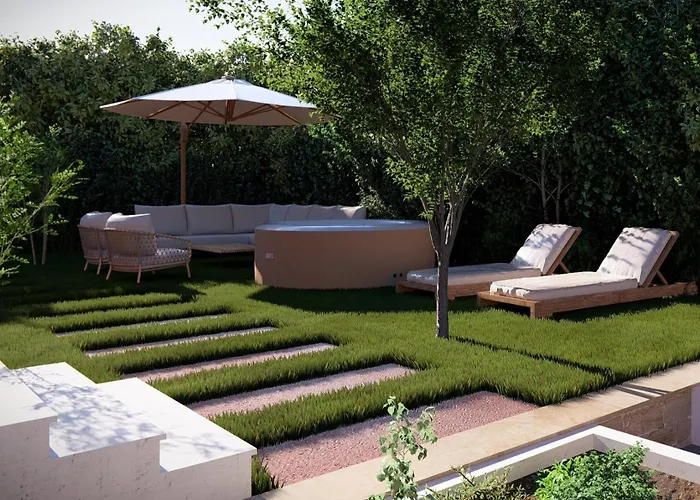 شقة Luna Mediteran Garden Home - Jacuzzi & Gym زادار